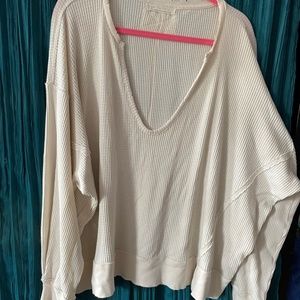 Free People Buttercup Thermal oversized medium